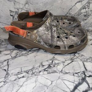 Crocs Realtree Camo Edge All Terrain Slip On Shoes Mens 9 Women’s 11